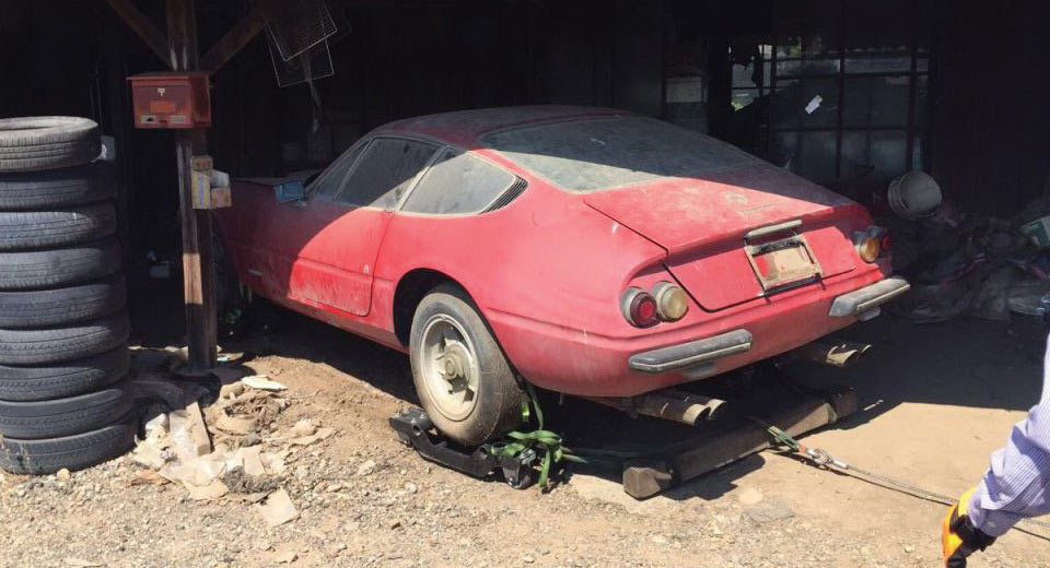  One-Off Alloy-Bodied Ferrari Daytona Discovered In Japan After 40 Years