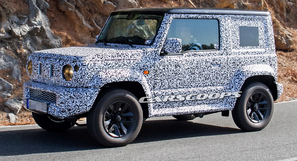  Suzuki Jimny Replacement Spotted On Public Roads For The First Time