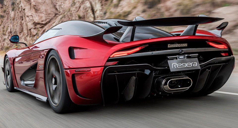 First Koenigsegg Regera Fitted With The New Aero Pack Debuts In Monterey