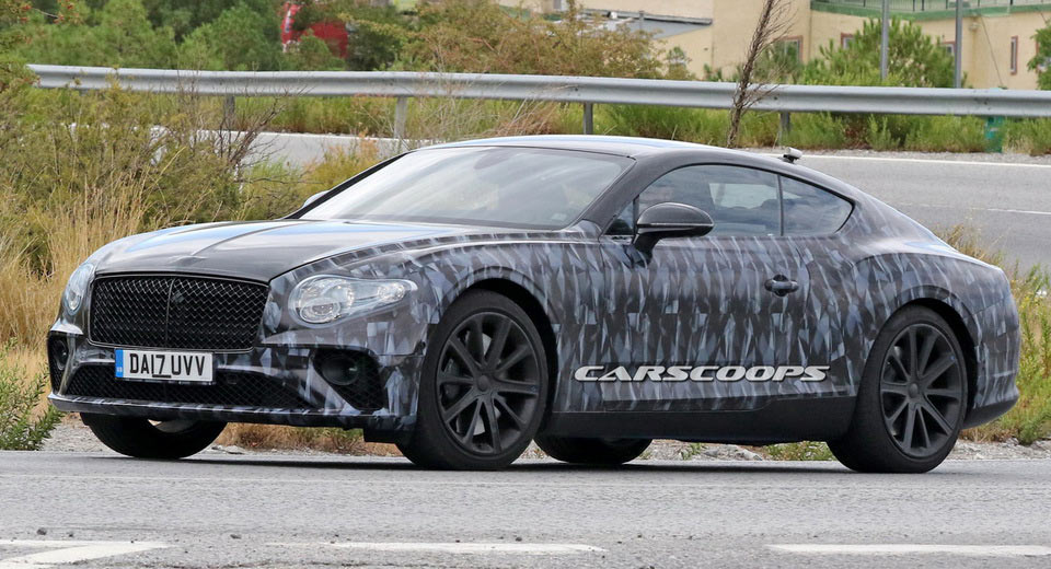 Most Revealing 2018 Bentley Continental GT Spy Shots Yet