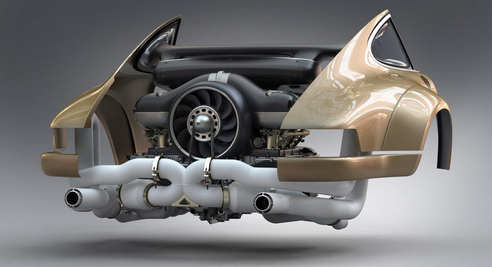  Singer Creates New 500HP Porsche Engine With The Kind Help Of Williams