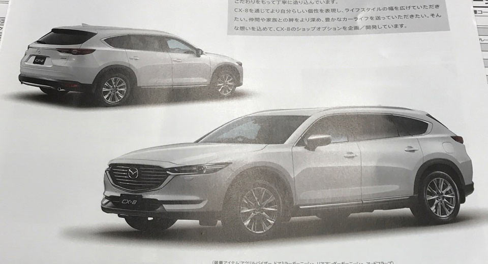  Mazda CX-8 Brochure Leaked, Reveals What We Already Knew