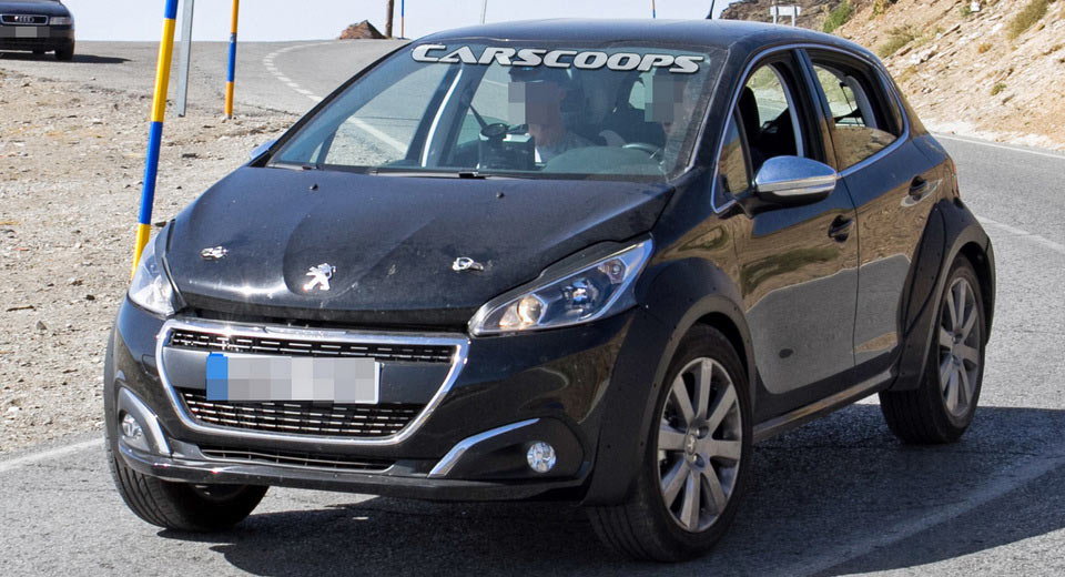 Peugeot’s 1008 Baby SUV Hiding Under A 208 Body Is One Cool Mule