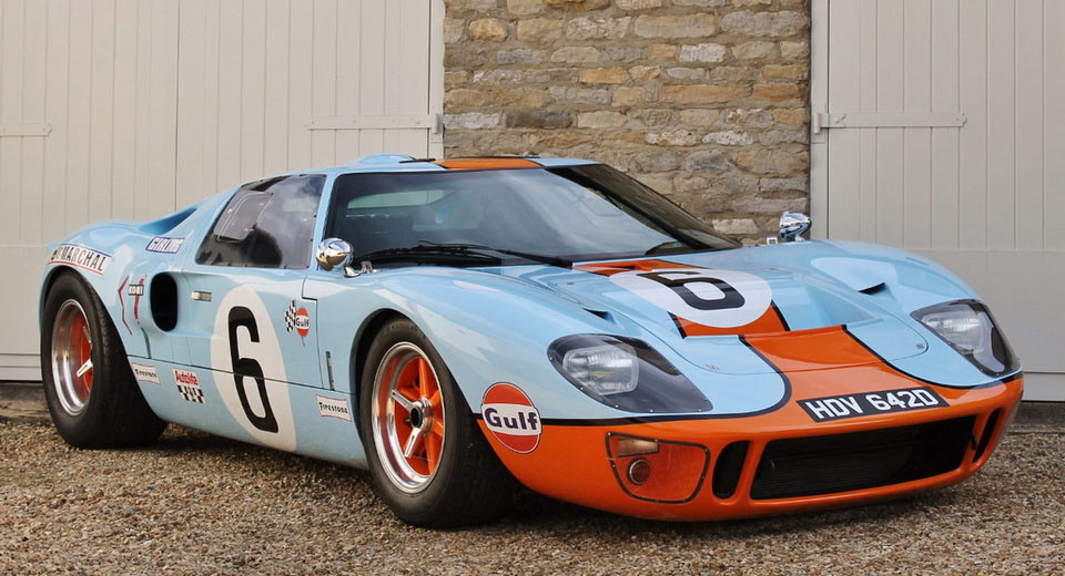  Start Selling Your Organs, Gulf-Liveried Superformance Ford GT40 Heading To Auction