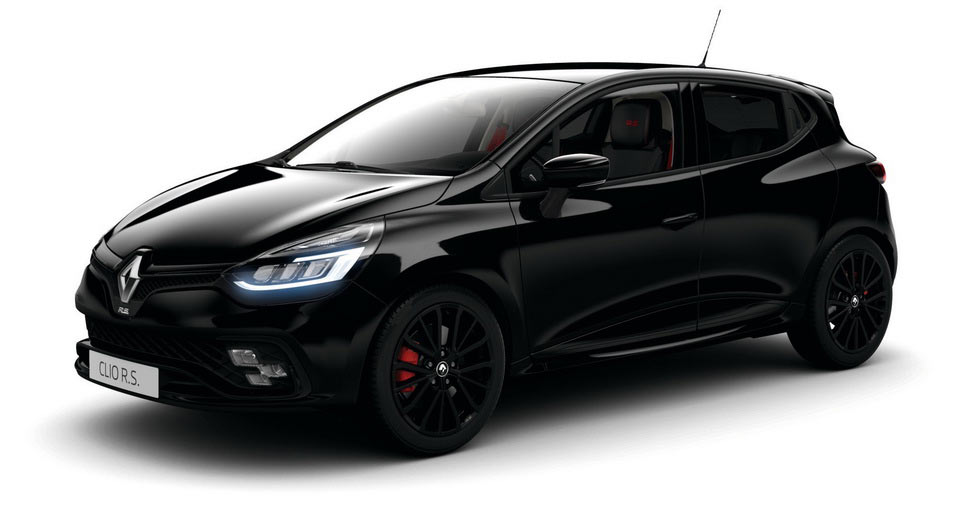  Renault Launches Optional Black Edition Pack For Clio RS