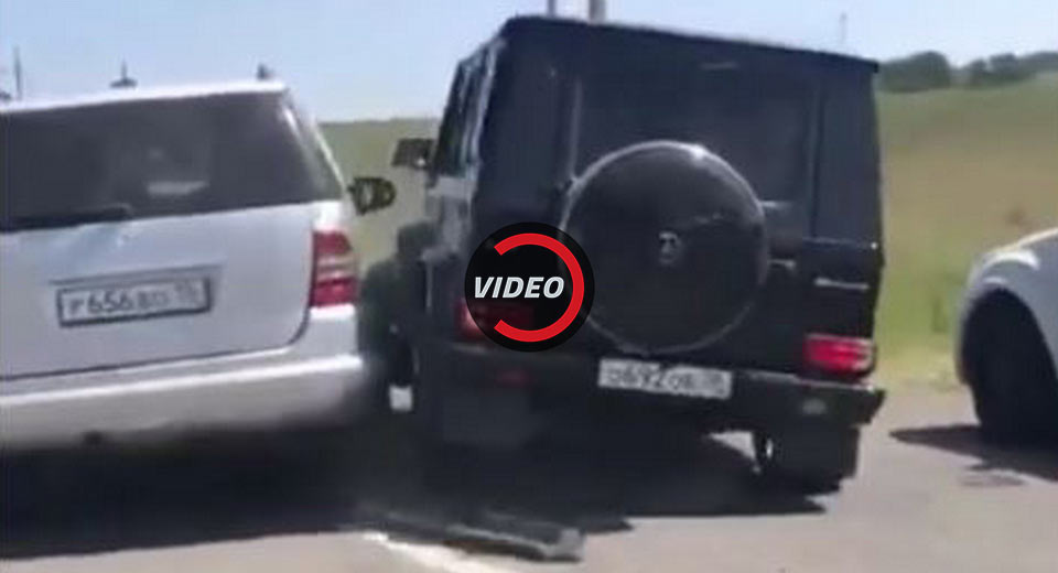 Mercedes G63 And Old ML Go To War In Shocking Road Rage Incident