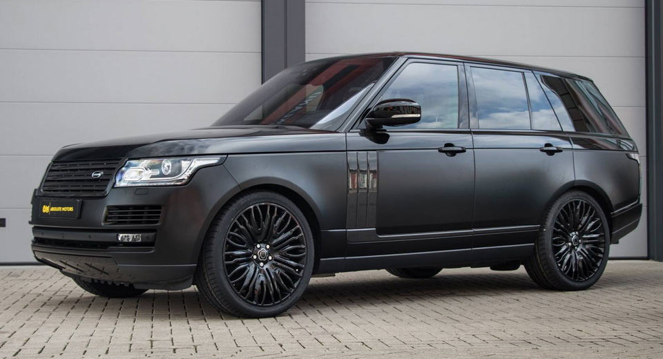  Gloss And Satin Black Range Rover Gains Carbon Styling Mods