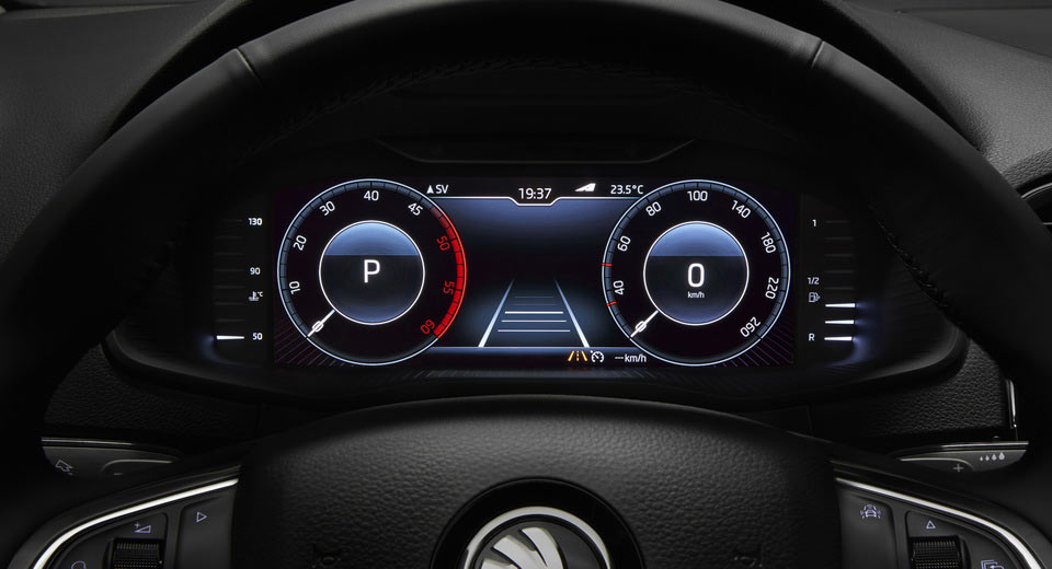  Skoda Details New Karoq’s Digital Instrument Panel [w/Video]