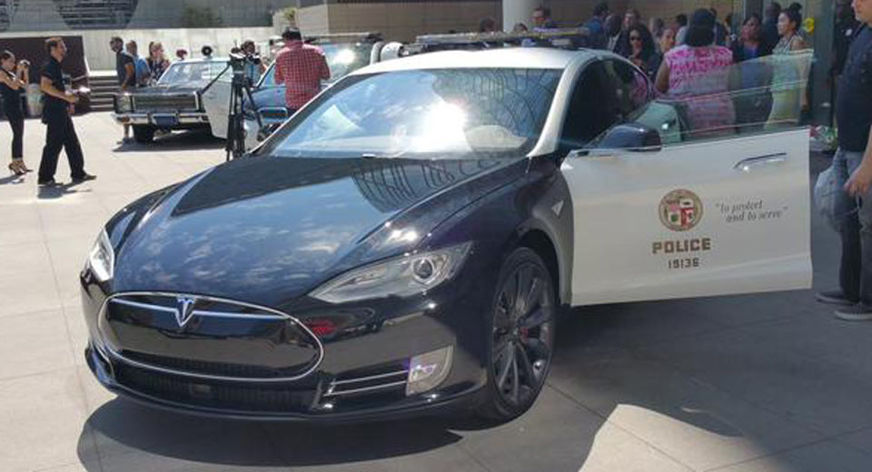 Tesla Model S Ready To Serve And Protect In Luxembourg