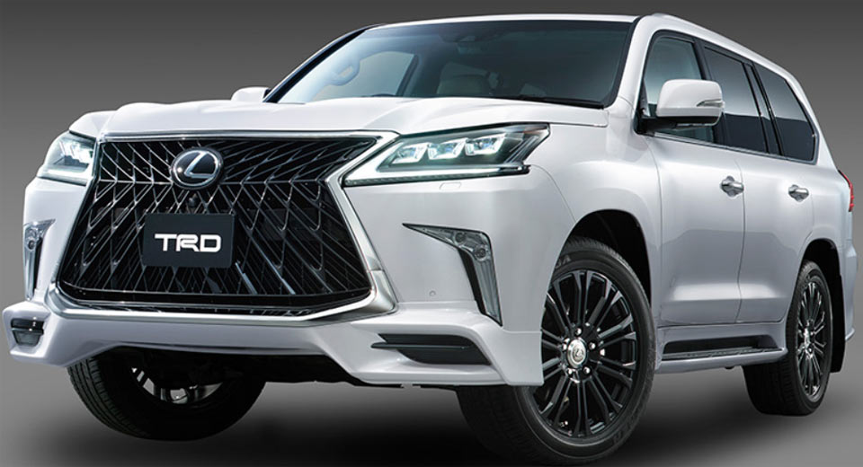  Lexus LX 570 Looking Sporty In Japan With TRD Parts