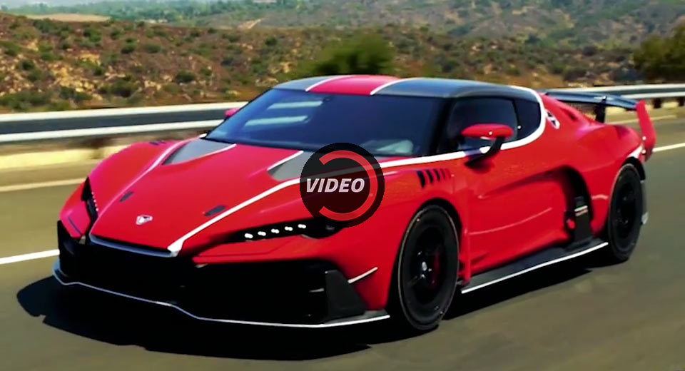Watch The Italdesign Zerouno Hit The Road In California