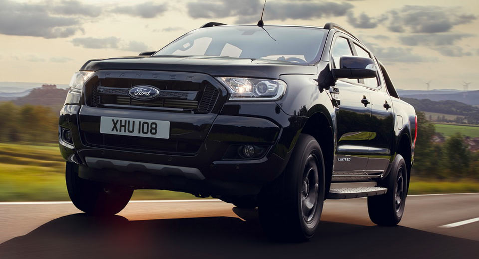  Ford Ranger To Show Darker Side At Frankfurt Show With New Black Edition
