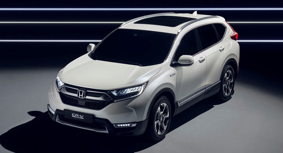  Honda CR-V Hybrid Prototype Coming To Frankfurt With Electrified Powertrain, Revised Styling