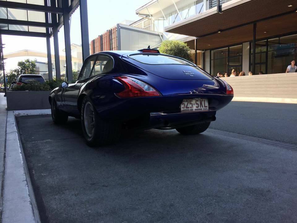 1968 Jaguar E-Type With Nissan 370Z Head And Tail Lights Will Make You Shake Your Head