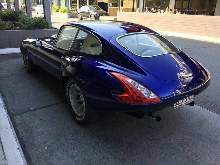 1968 Jaguar E-Type With Nissan 370Z Head And Tail Lights Will Make You Shake Your Head