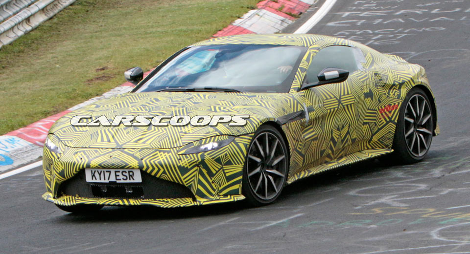 Aston Martin’s Beautiful 2019 Vantage Hits The Track
