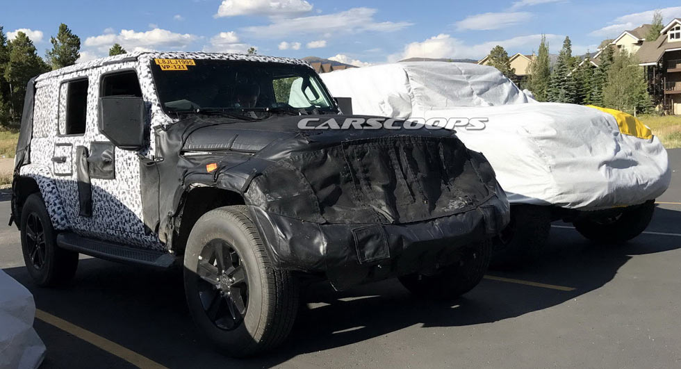 2018 Jeep Wrangler Shows Its Familiar Shape In Reader Spy Photos