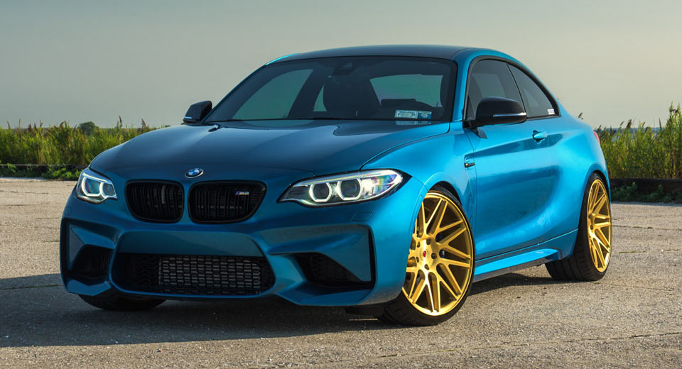 BMW M2 Gets A Splash Of Gold