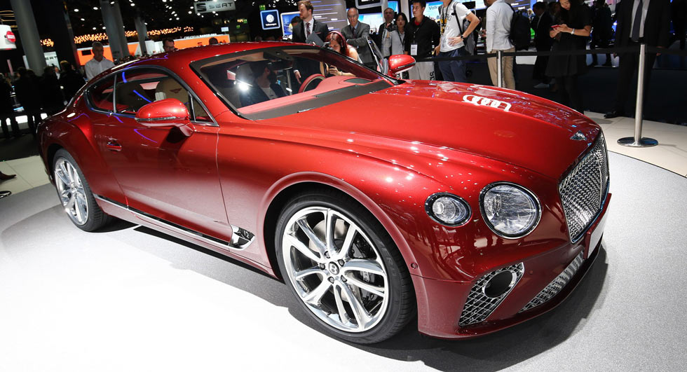 Bentley Continental GT Makes A Grand Appearance In Frankfurt