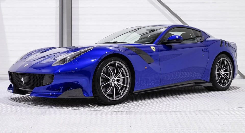  One-Off Electric Blue Ferrari F12tdf Is A Million Dollar Investment