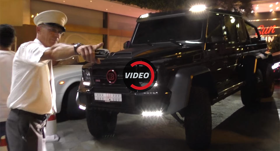 Life Must Suck When You Can’t Park Your Brabus 6×6 In Monaco