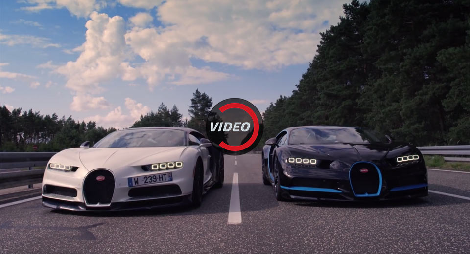  Bugatti Filmed The Chiron’s Record Run With A Second Chiron