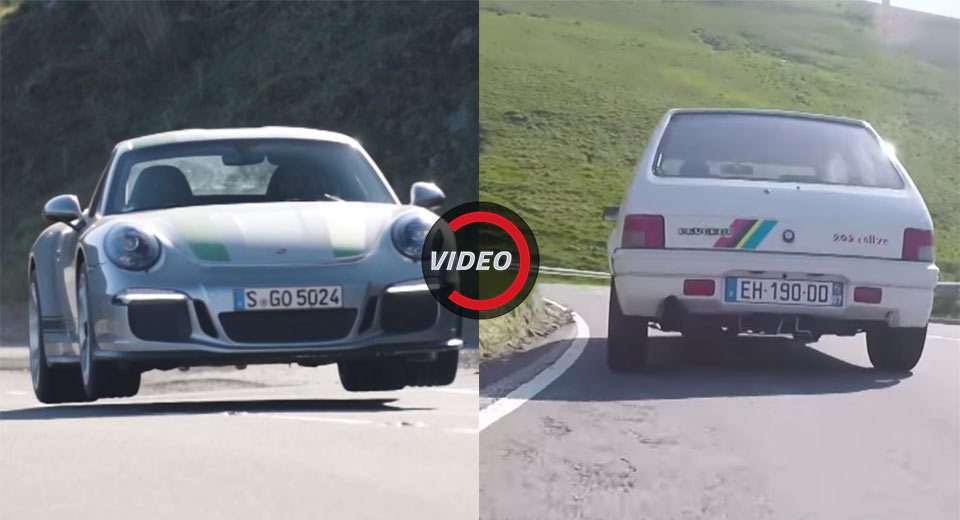 Chris Harris Compares His Peugeot 205 Rallye To The Porsche 911R