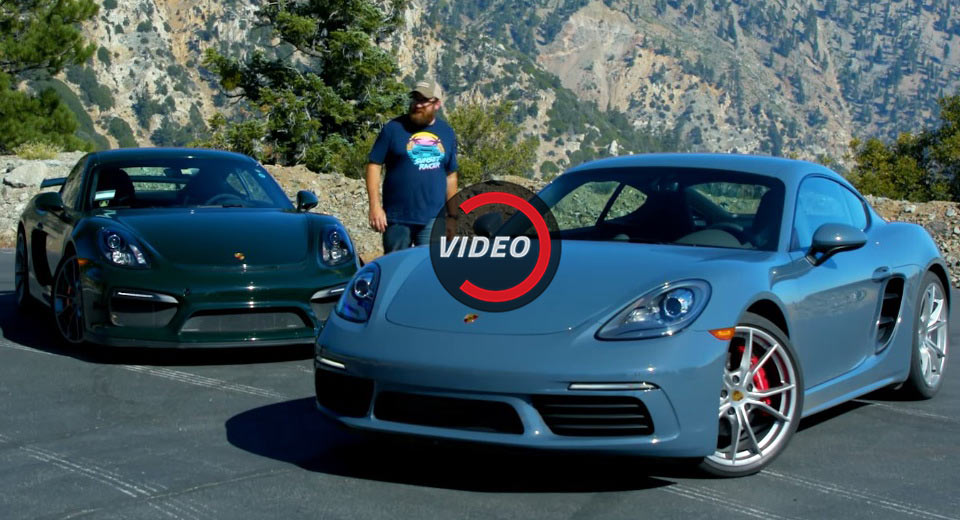  Can The Turbo Porsche 718 Cayman S Beat The Mighty GT4 On Track?