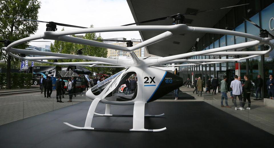  Daimler-Backed Volocopter Surprises At Frankfurt