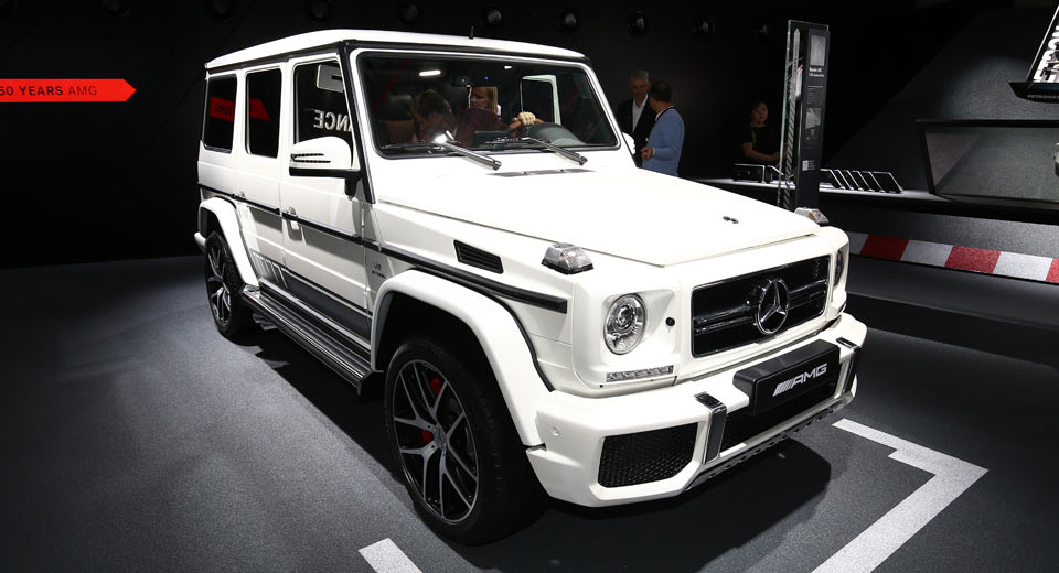  Mercedes-AMG G63 And G65 Exclusive Editions Take A Back Seat In Frankfurt