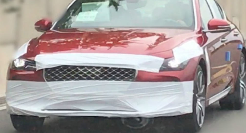 This Is The Face Of The Upcoming Genesis G70