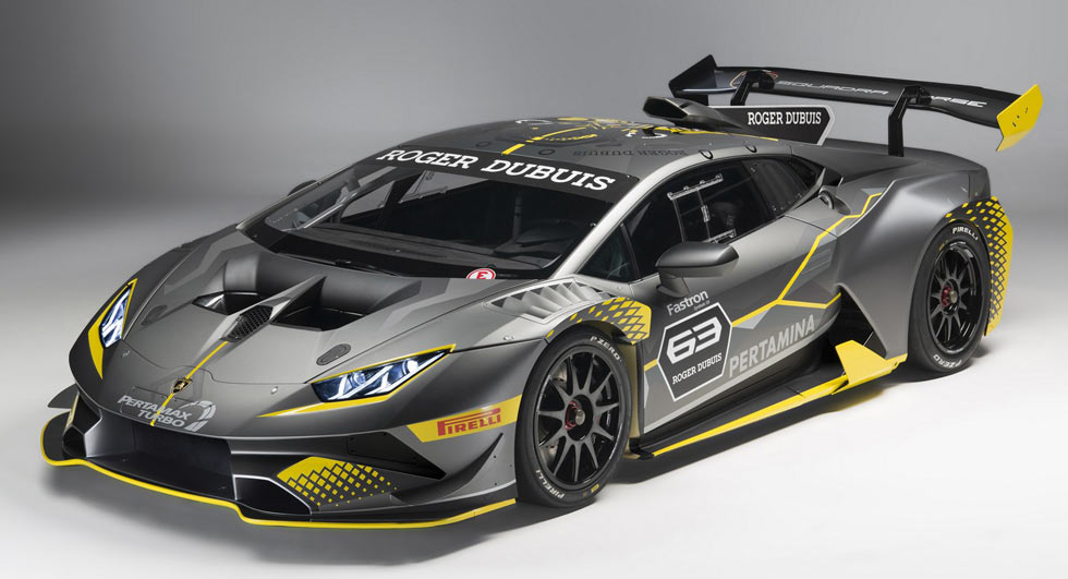  Lamborghini Huracan Super Trofeo EVO Unveiled With Improved Aerodynamics