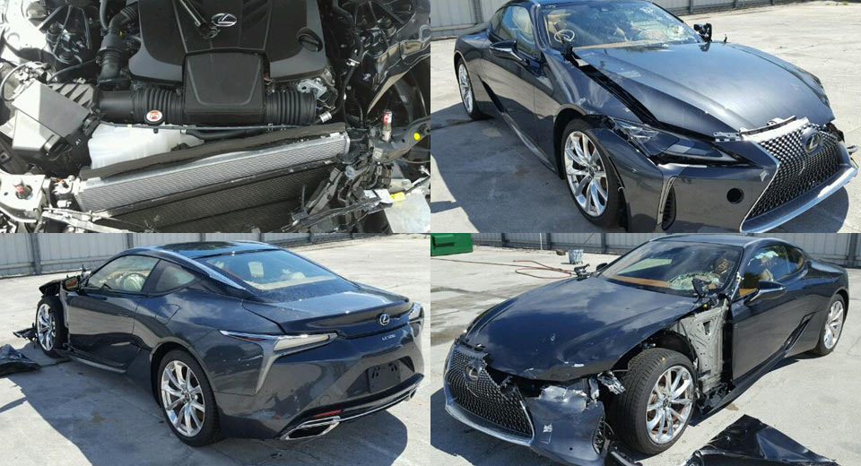  Someone Has Already Crashed A Lexus LC 500