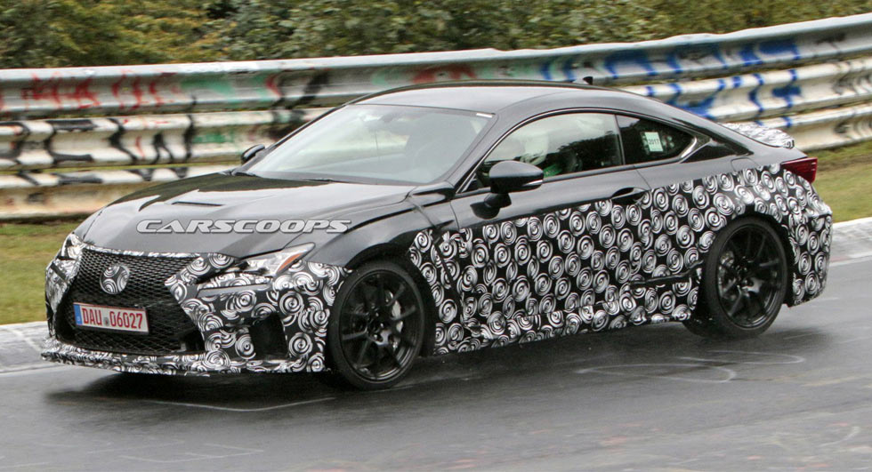 Mysterious Lexus RC F Spied, Is It A New Performance Variant?