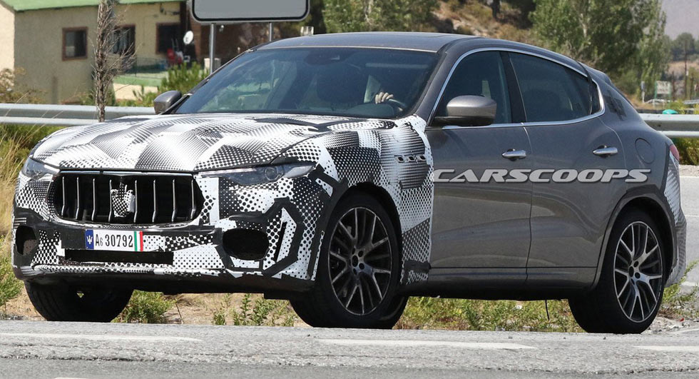 Maserati Levante GTS Spied Testing Alongside A BMW X5 M