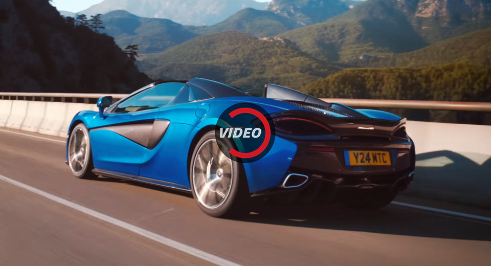 McLaren 570S Spider Ad Will Make You Forget About Ferrari