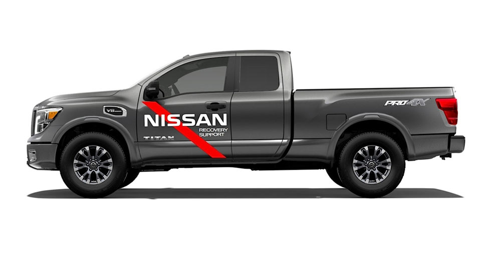  20 Nissan Titans To Help Hurricane Harvey Recovery Efforts