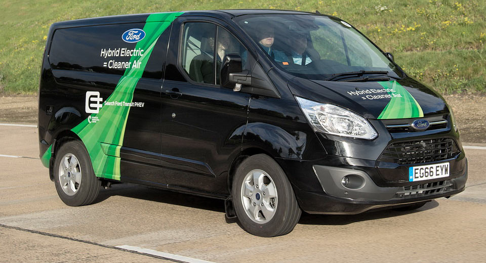  Ford Transit Gains PHEV Range-Extender Version But It’s Not For Sale Yet