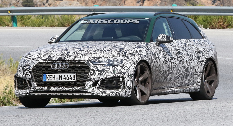  One Last Look On The 2018 Audi RS4 Avant Before The Wraps Come Off