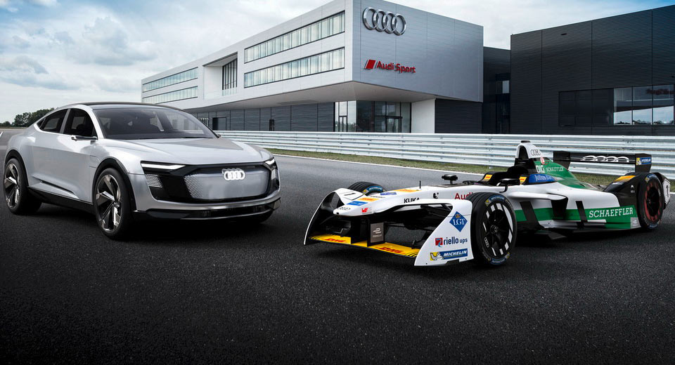  Audi Reveals New Formula E Racer, The E-Tron FE04