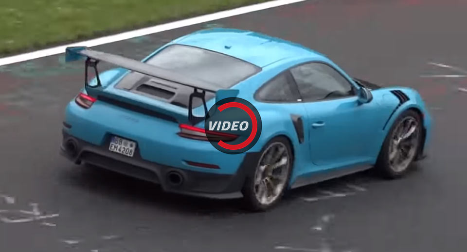  Porsche Continues Testing Pre-Production GT2 RS’ At The ‘Ring