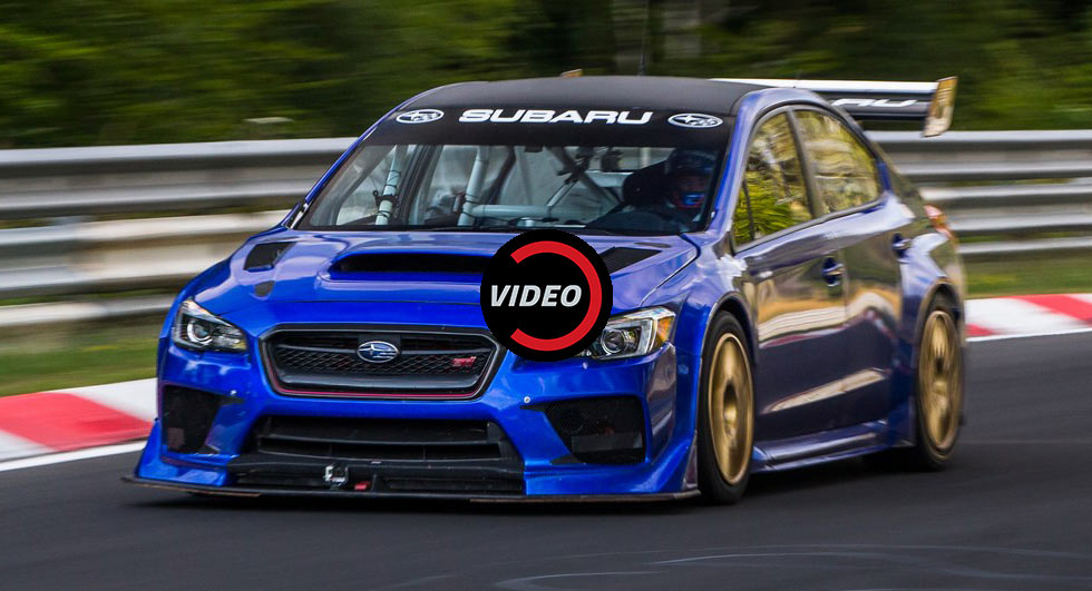 Subaru Releases Dash Cam Footage Of Record Setting Nurburgring Run Carscoops