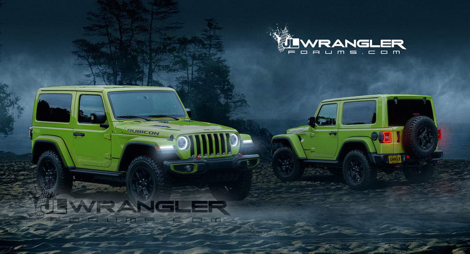  All-New 2018 Jeep Wrangler Looks The Goods In Two-Door Guise