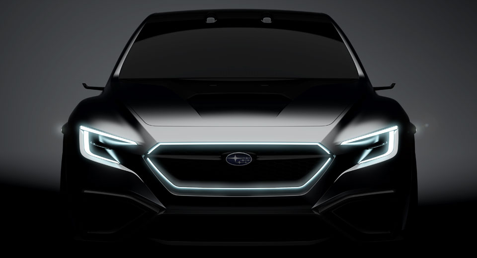  New Subaru Viziv Performance Concept Previews An Autonomous Sports Sedan
