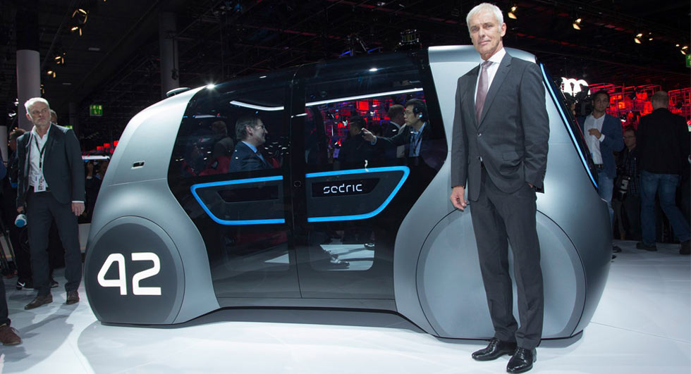 VW Updates SEDRIC Robo-Taxi Concept, Has Plans For An Entire Family Of Models