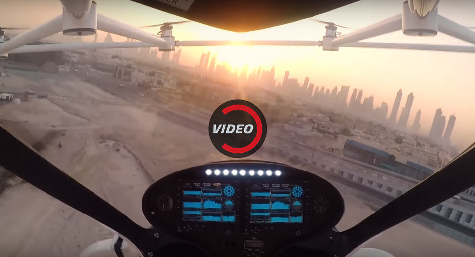  Autonomous Volocopter Tests In The Skies Above Dubai