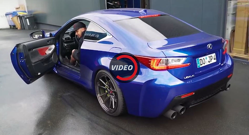  Is This The World’s Loudest Lexus RC F? All Those “Bangs” Say Yes