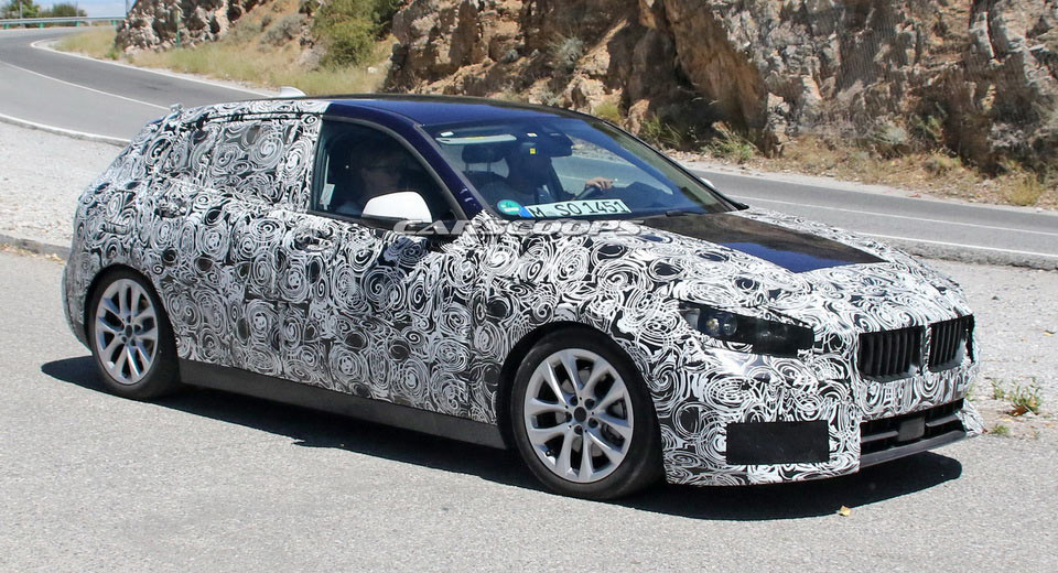  2019 BMW 1-Series Drops Some Of Its Front Fascia Camouflage