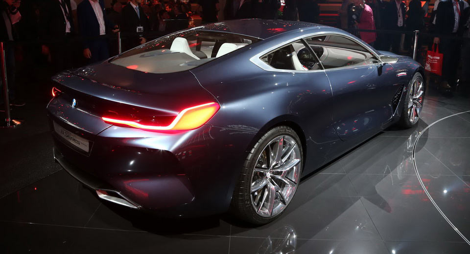  BMW 8-Series Concept Brings Sinister Silhouette To IAA