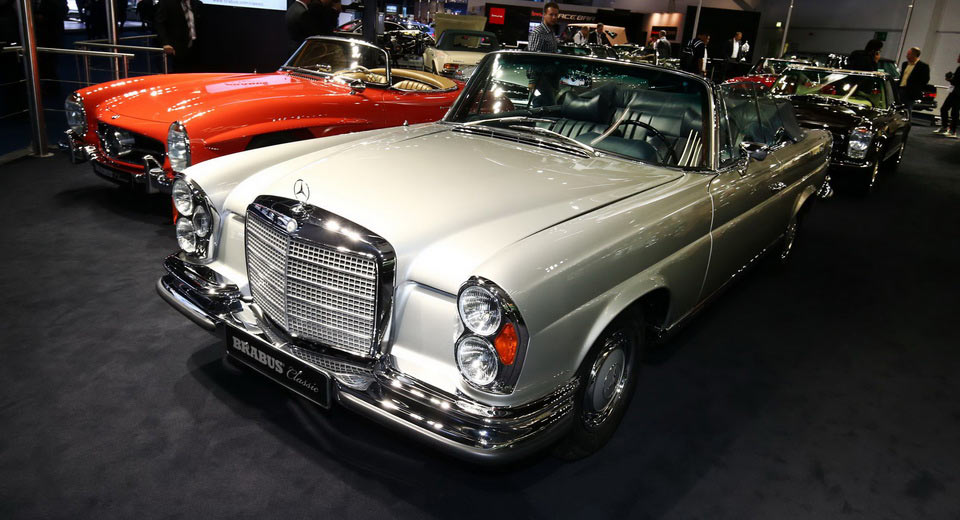  Brabus Convoy Of Restored Classics Might Be Frankfurt’s Most Expensive Lineup